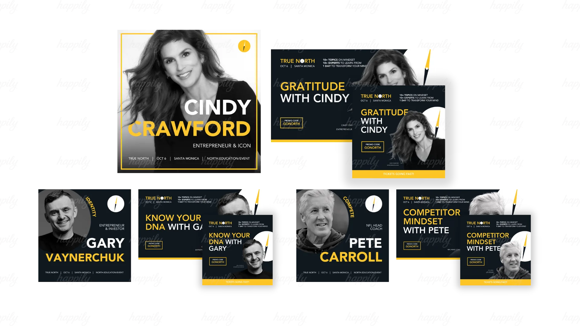 Creative Studio True North creative assets