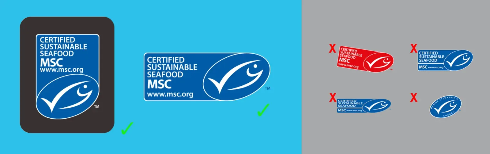 Marine Stewardship Council (MSC) Logos