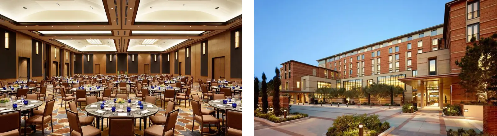 happily events Centennial Ballroom at UCLA Luskin Conference Center