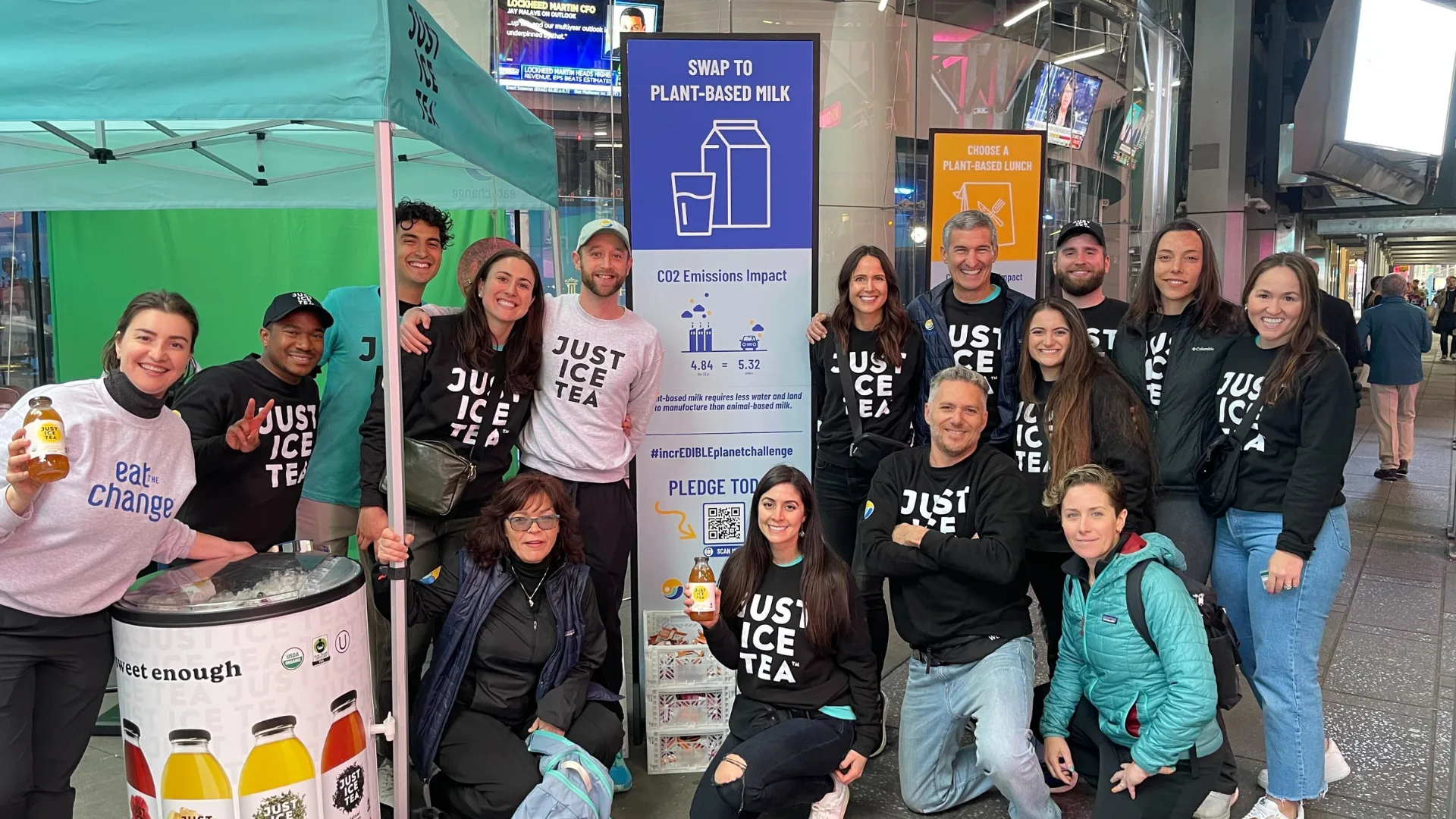 Happily Events Eat the Change Earth Month Activation 2023