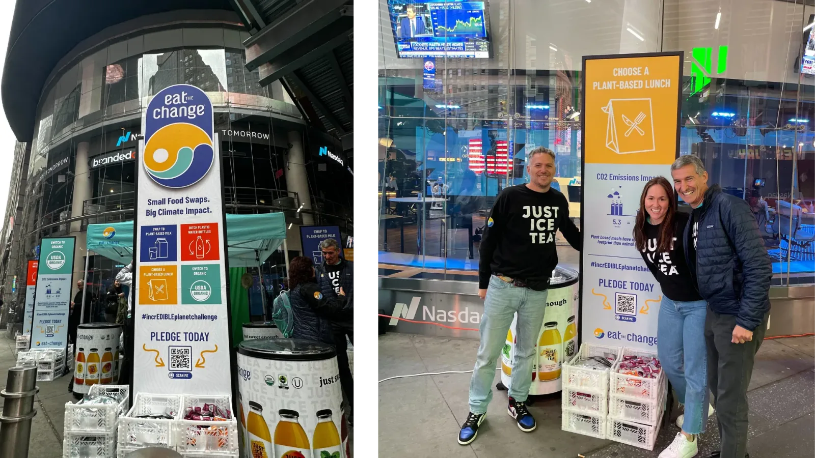 Happily Events Eat the Change Earth Month Activation 2023