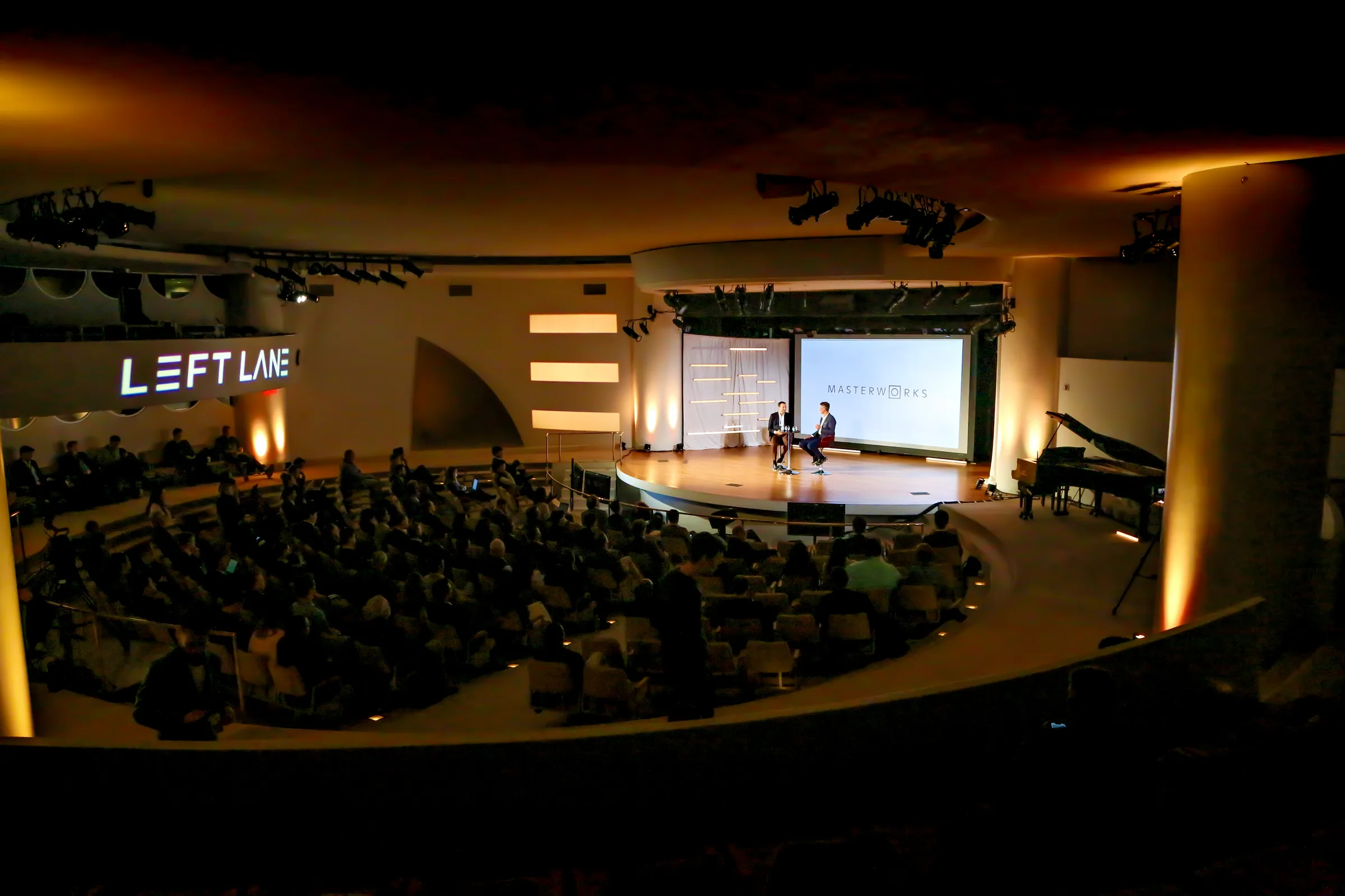 Left Lane's 2022 Annual General Meeting at the Solomon R. Guggenheim Museum, New York.