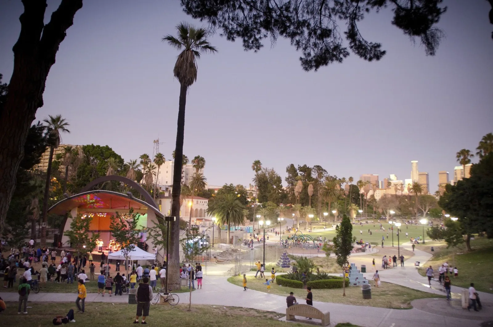 happily events Levitt Pavilion at MacArthur Park