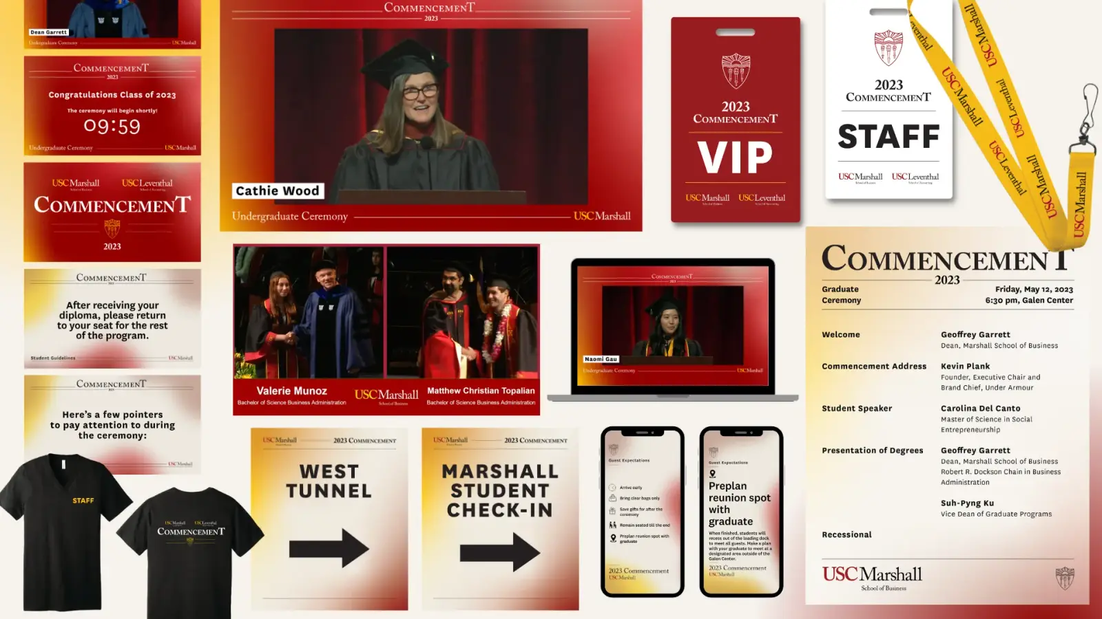 USC Commencement 2023 Creative Studio