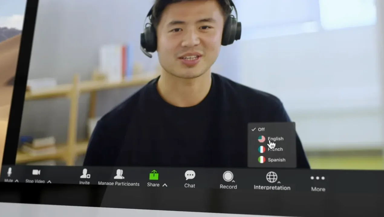 Zoom Interpretation Feature