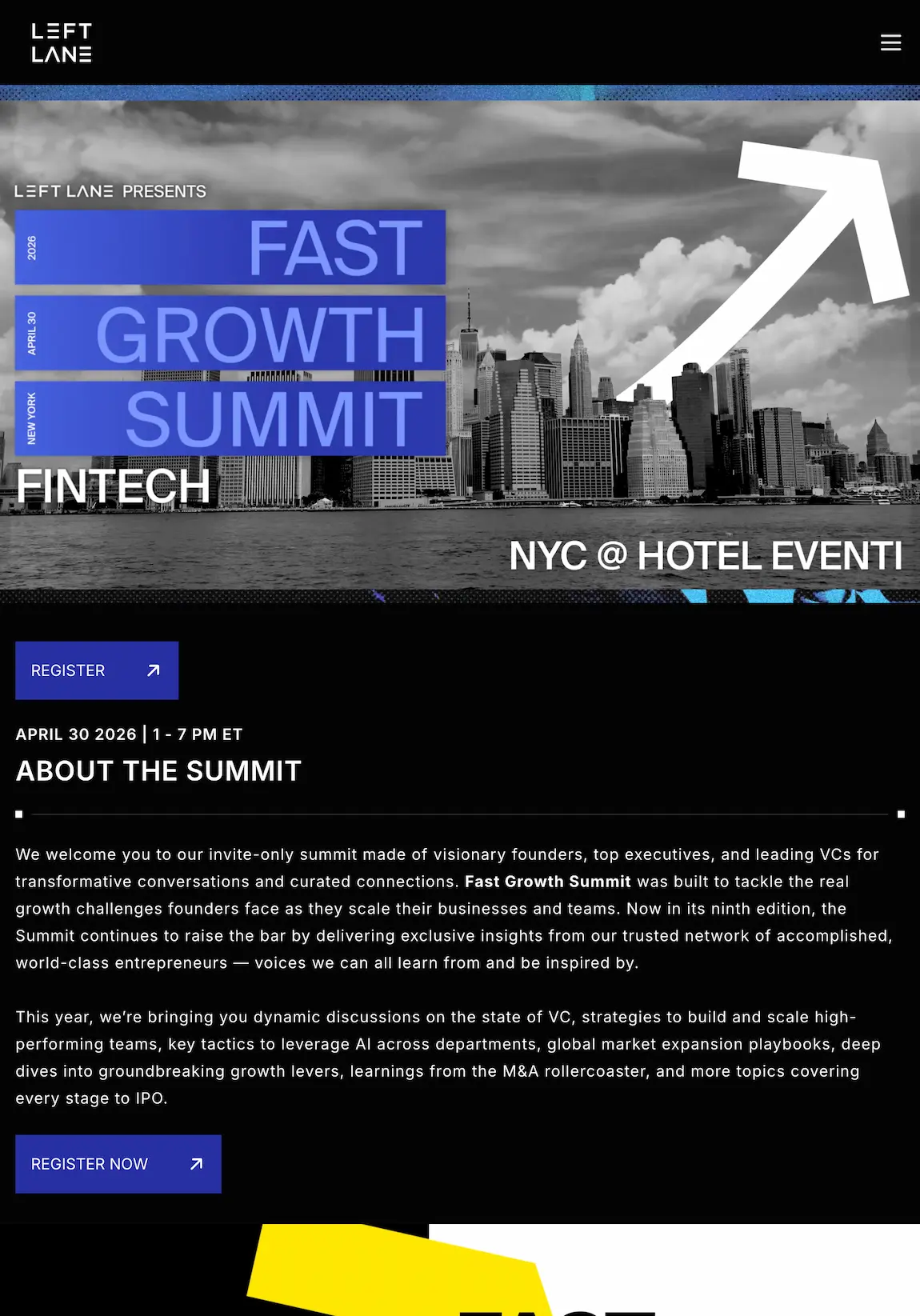Left Lane Summit 2026